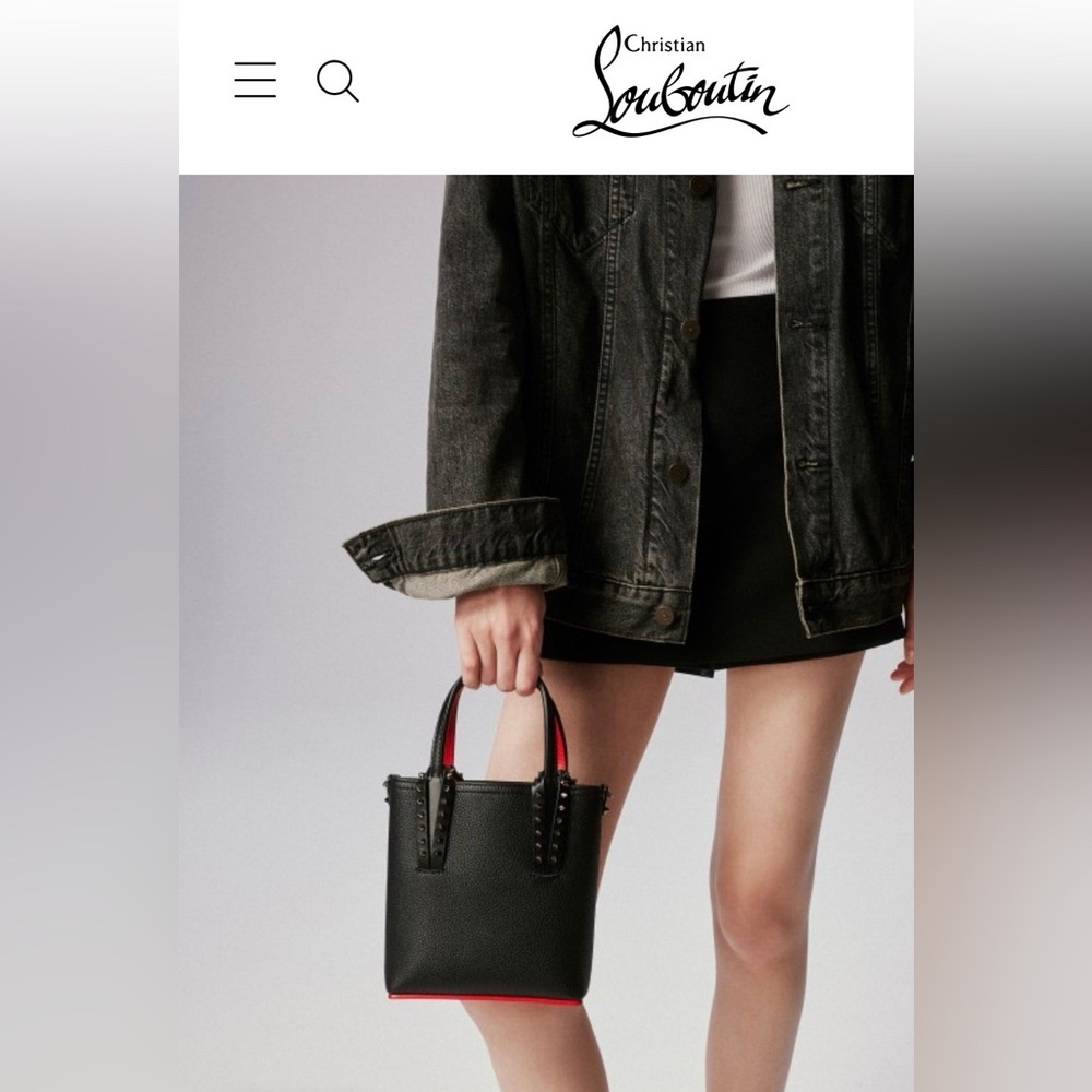 Authentic Louboutin Bag Cabata Mini